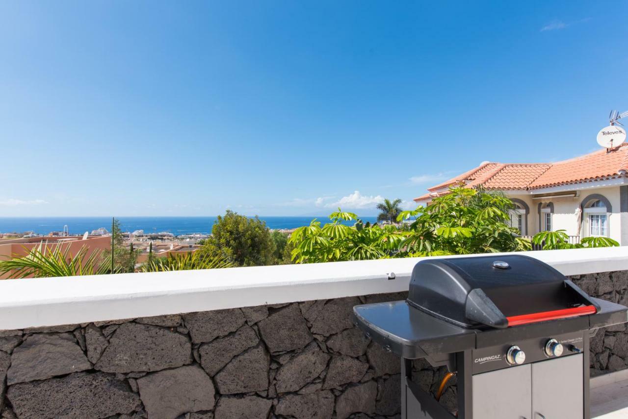 Luxury White Villa With Sea View, Heated Pool Costa Adeje  Exterior photo
