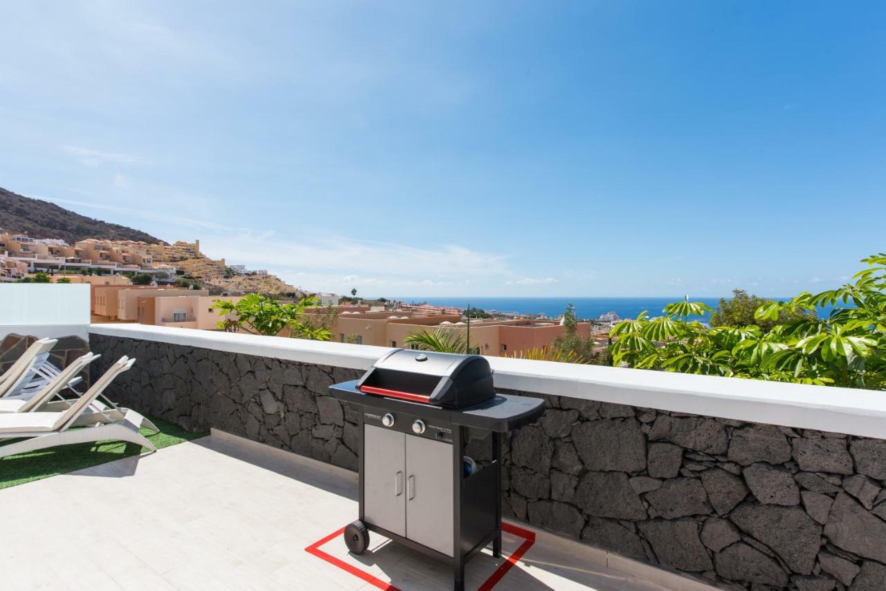 Luxury White Villa With Sea View, Heated Pool Costa Adeje  Exterior photo